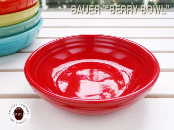 BAUER BERRY BOWL レッド