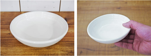 BAUER BERRY BOWL (陶器製フードボウル) ホワイト 詳細