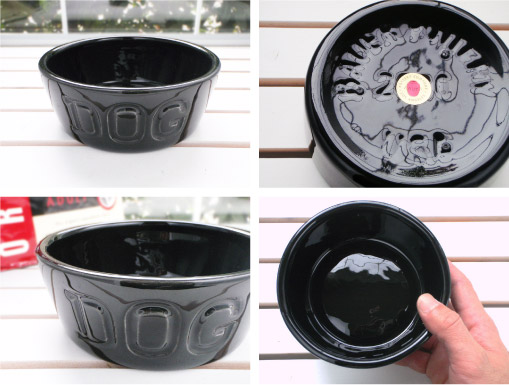 BAUER DOG BOWL Sサイズ・ブラック詳細