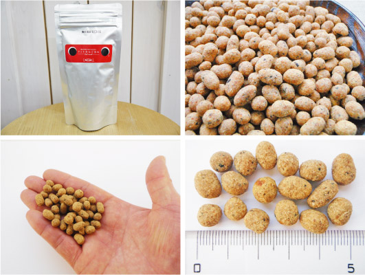 国産天然素材 ドットわんごはんミニ 120g 詳細