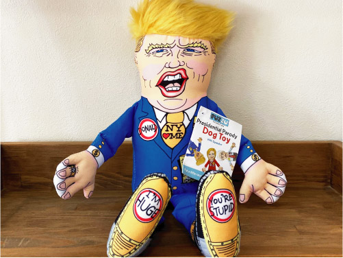 ドッグトイ 犬のおもちゃ トランプさん Lサイズ