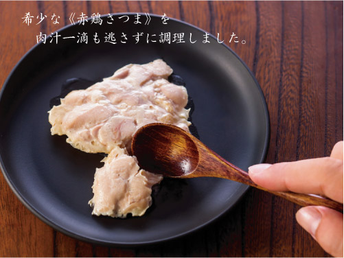 ドットわんの逸品シリーズ 赤鶏さつま