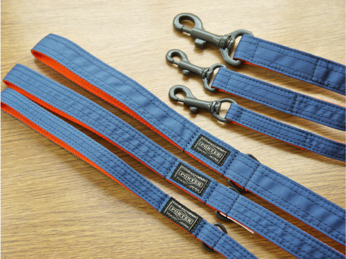 FLAVOR. フレーバー×PORTER ポーター ナイロンリード3rd モデル ネイビー