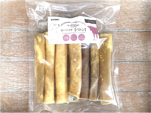 ナチュラルハーベスト　かみかみローハイド 「バトン」7本入