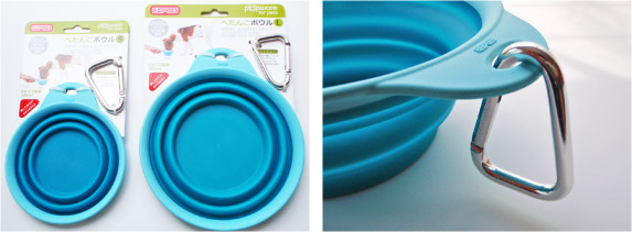 Ｐｏｐｗａｒｅ ポップウェア　ぺたんこボウル ブルー