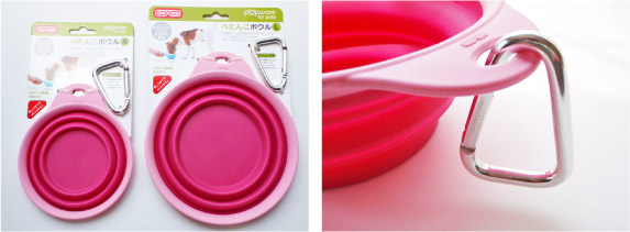 Ｐｏｐｗａｒｅ ポップウェア　ぺたんこボウル　ピンク